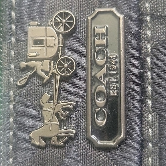 Coach Black Logo Wristlet - Picture 8 of 8